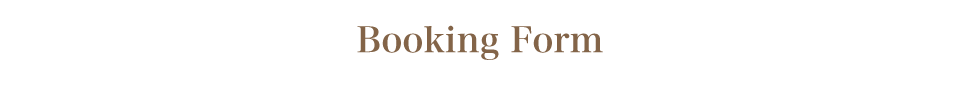 Booking Form